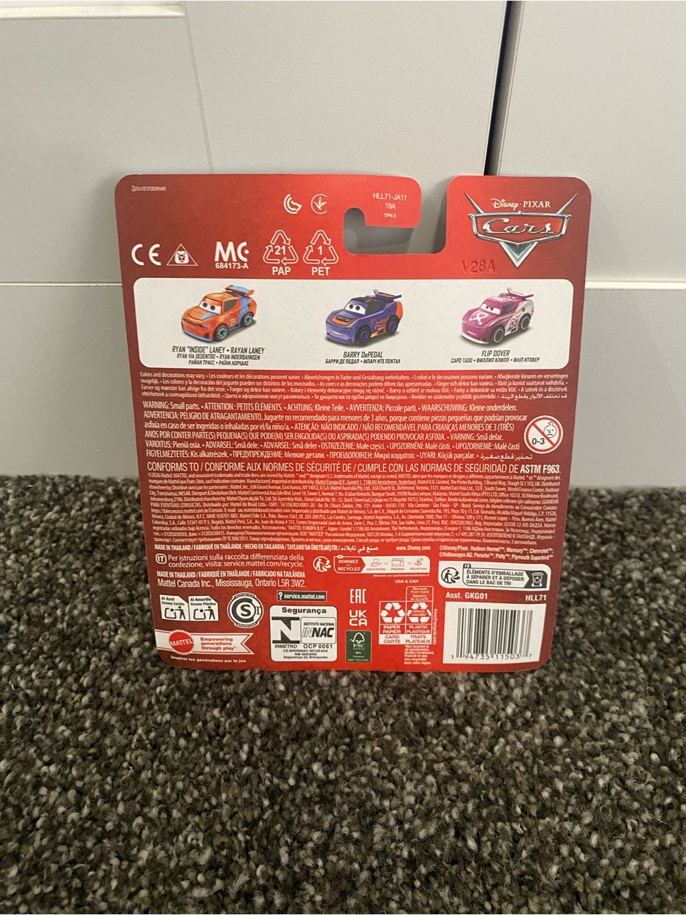 Disney Pixar Cars mini racers 3 pack 2026 - Picture 2 of 5